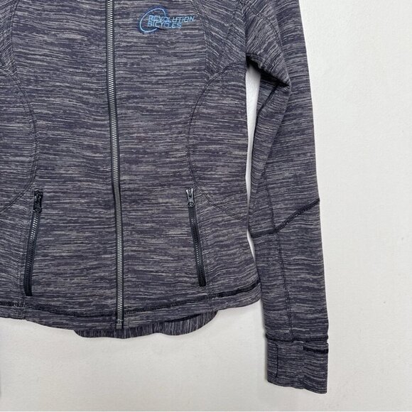 Lululemon Womens 6 Space Dye Active Track Jacket - Picture 7 of 16